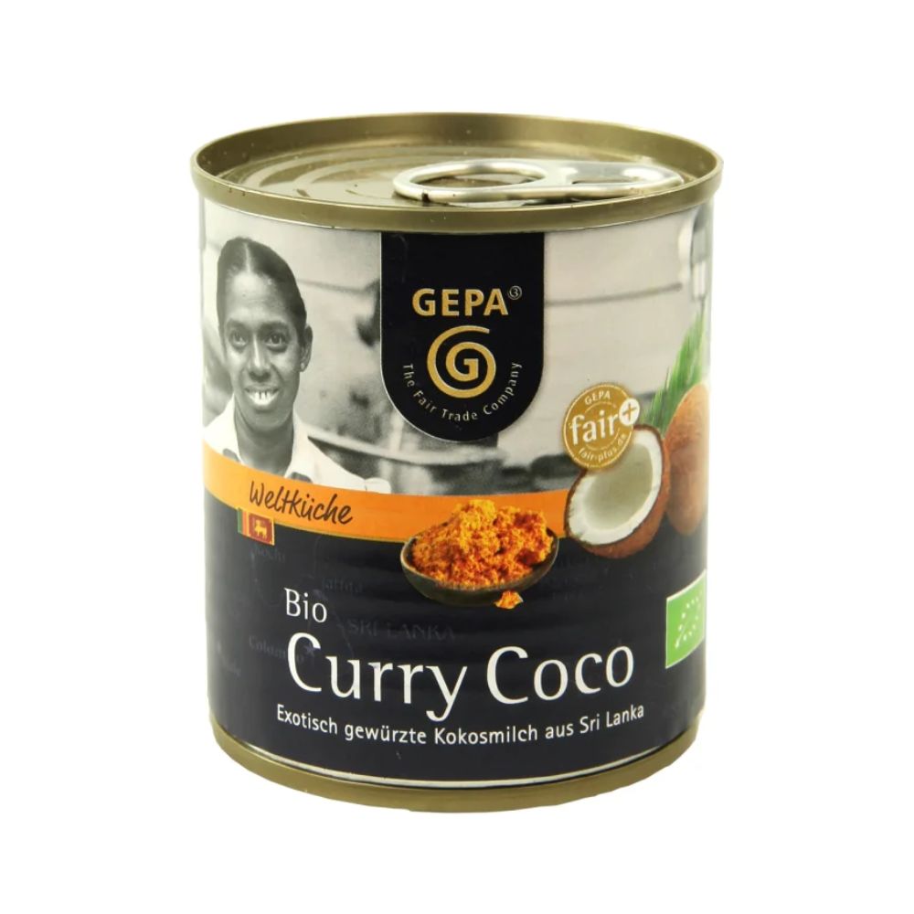 Lata de leche de coco con ESPECIAS. BIO