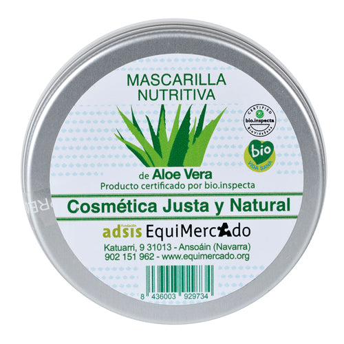 Mascarilla nutritiva de aloe vera de Comercio Justo