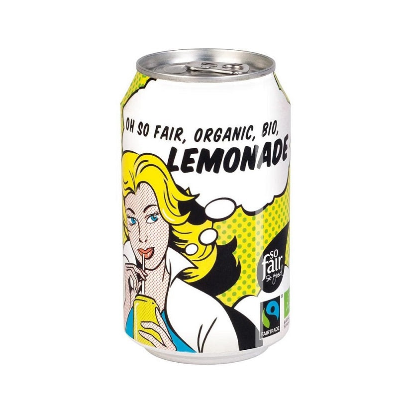 Refresco de limón BIO y de Comercio Justo