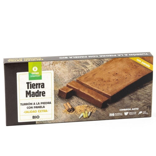 Turrón a la piedra ecológico y de Comercio Justo
