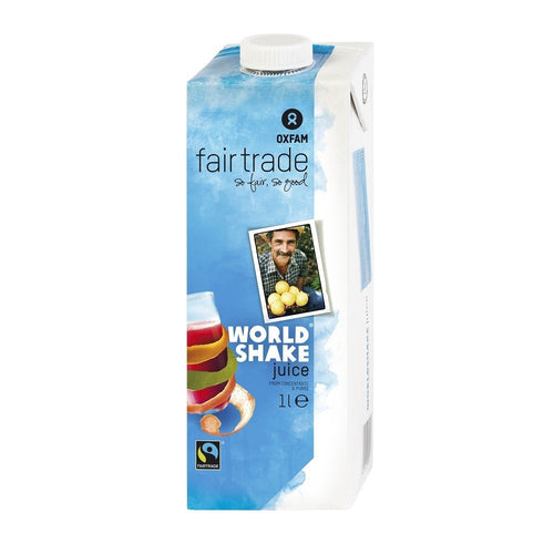 Zumo multifrutas World Shake. Comercio Justo